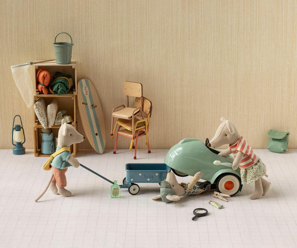 Car, Mouse - Light mint by Maileg