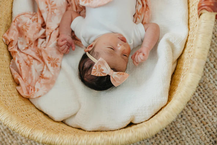 Bowtie Nylon Bow in Penny by Copper Pearl