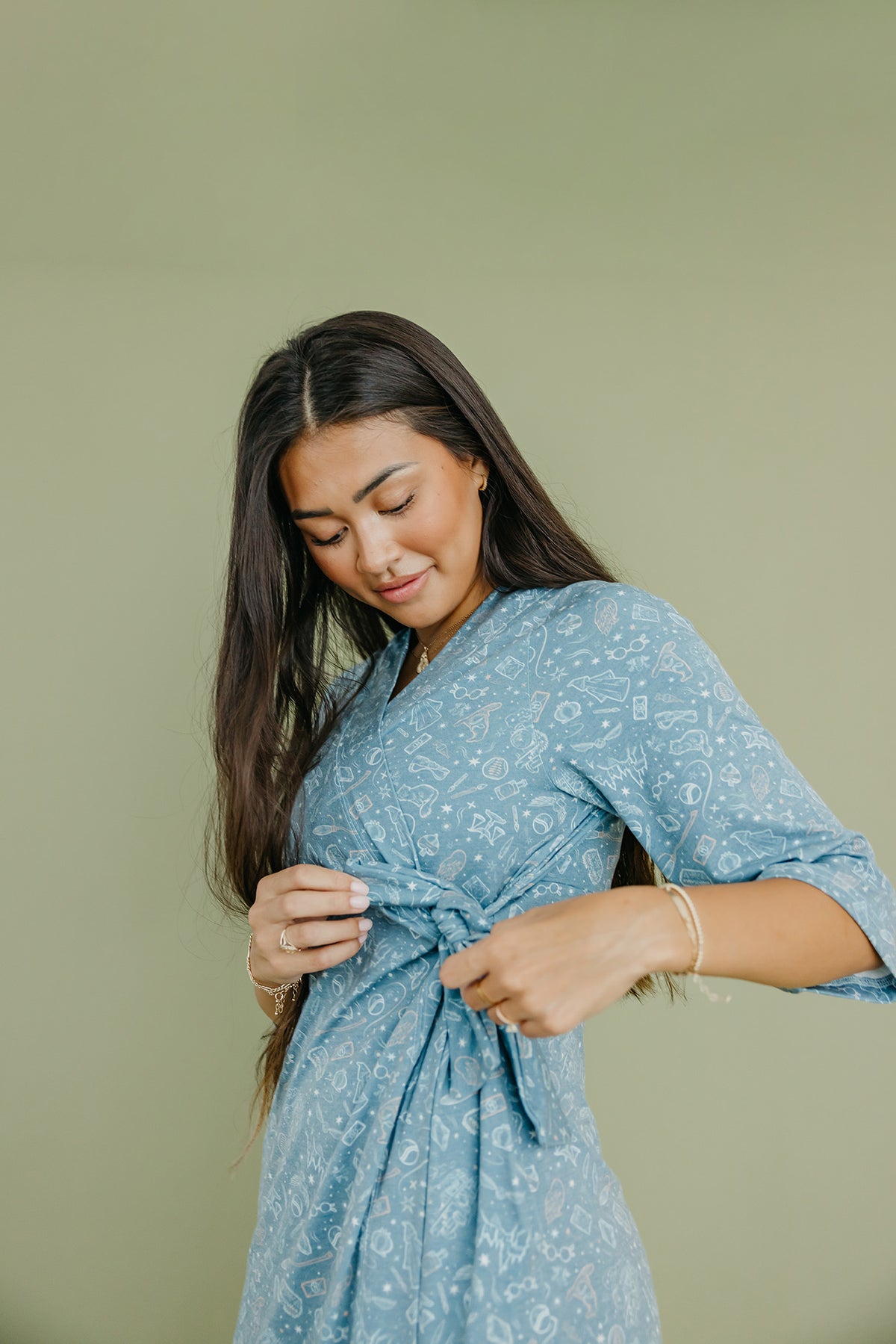 Women's Everyday Robe in Hogwarts by Copper Pearl