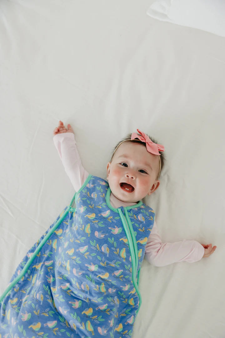 Sleep Bag 0-6M in Birdie by Copper Pearl