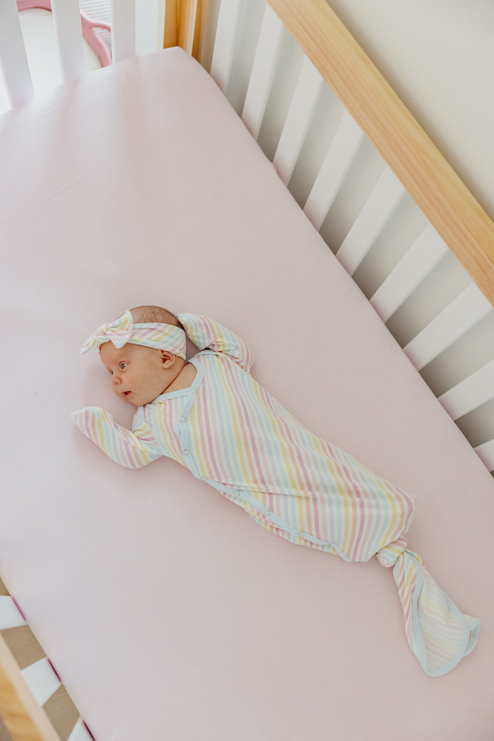 Newborn Knotted Gown by Copper Pearl