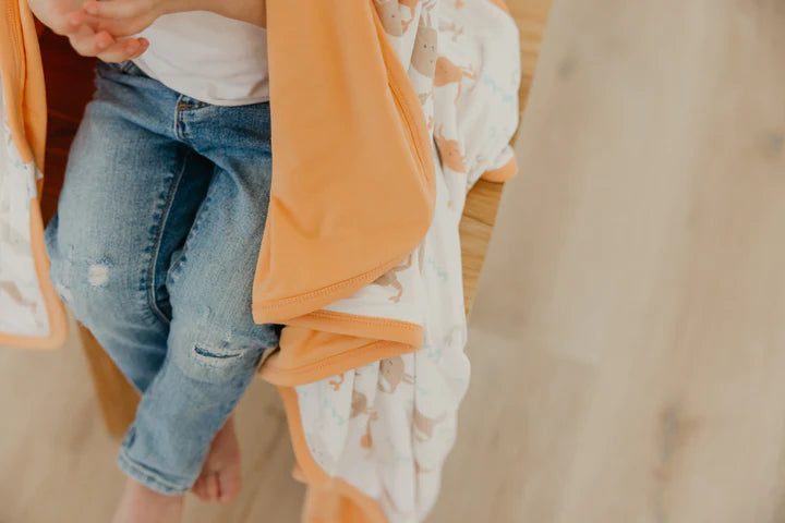 Three-Layer Quilt in Tide by Copper Pearl