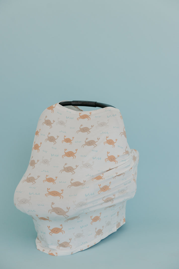 Multi-Use Cover in Tide by Copper Pearl