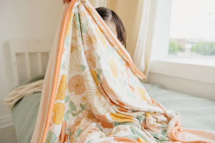 Three-Layer Quilt in Rose by Copper Pearl