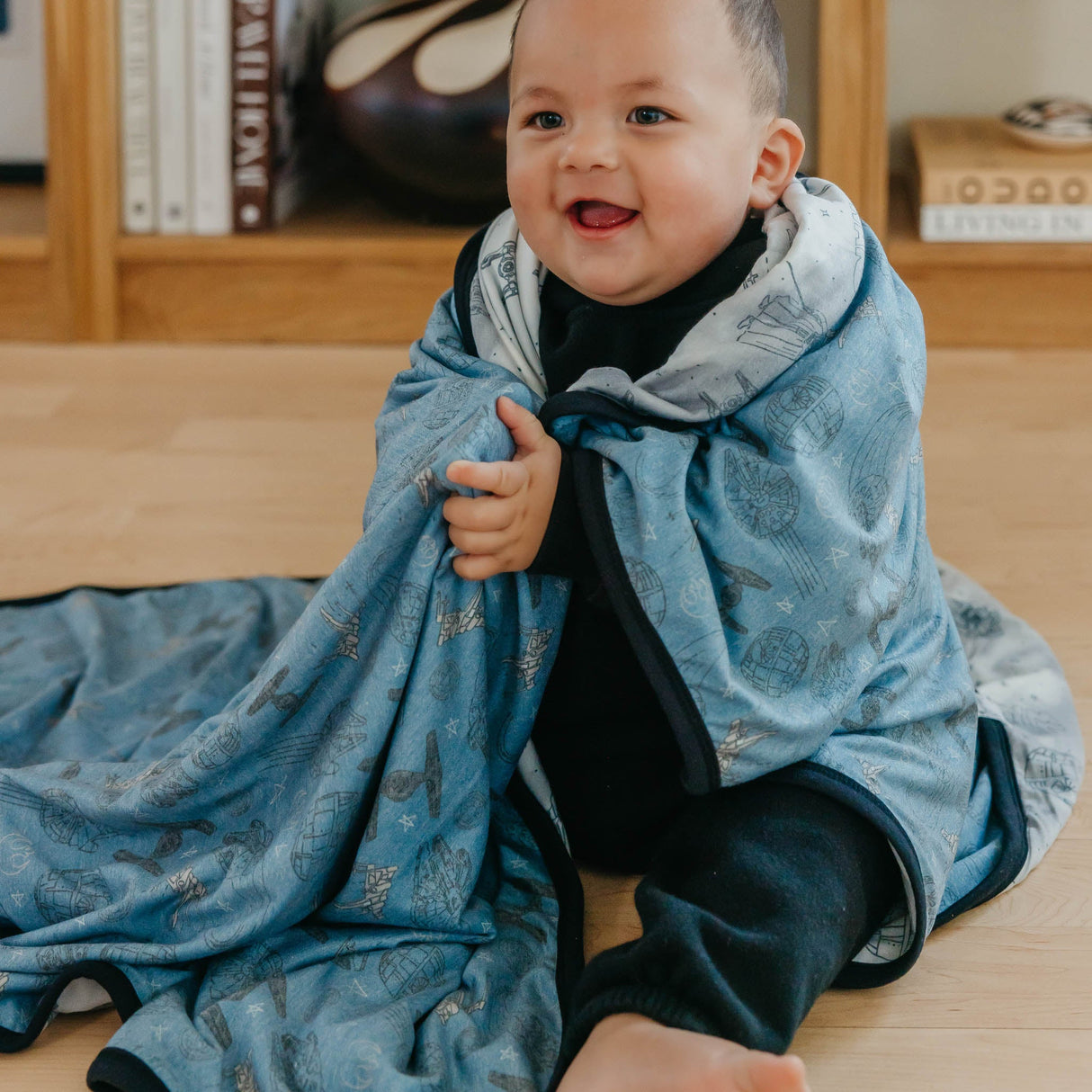 Three-Layer Quilt in Empire by Copper Pearl