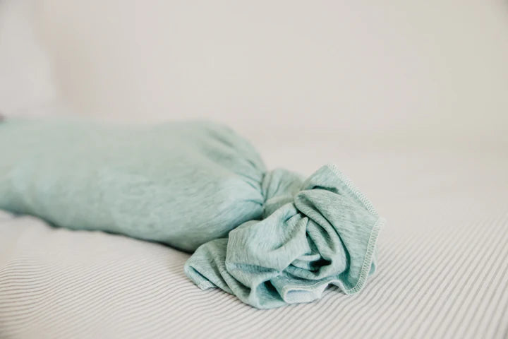 Knit Swaddle Blanket in Emerson by Copper Pearl