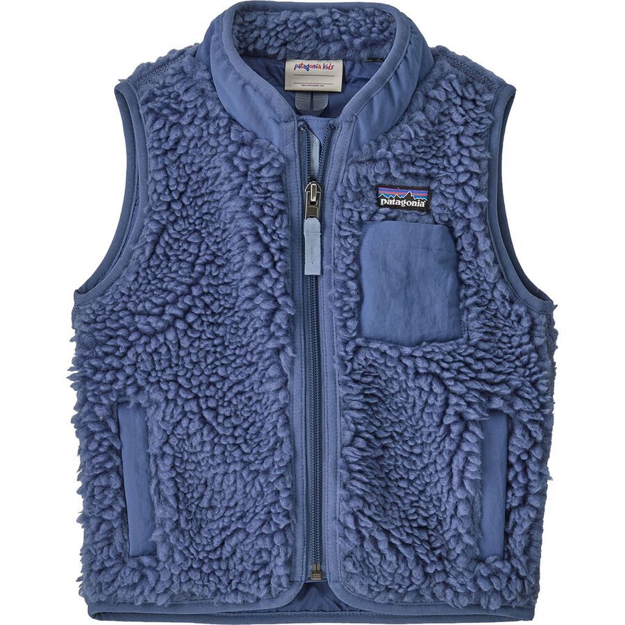 Baby Retro-X® Fleece Vest- Current Blue by Patagonia