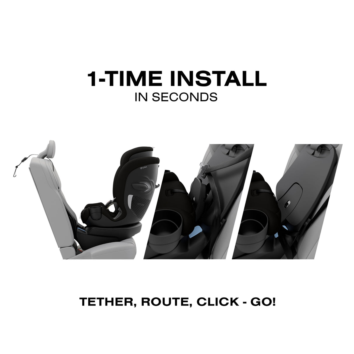 Cybex Callisto G 360 Select Rotating All-in-One Convertible Car Seat
