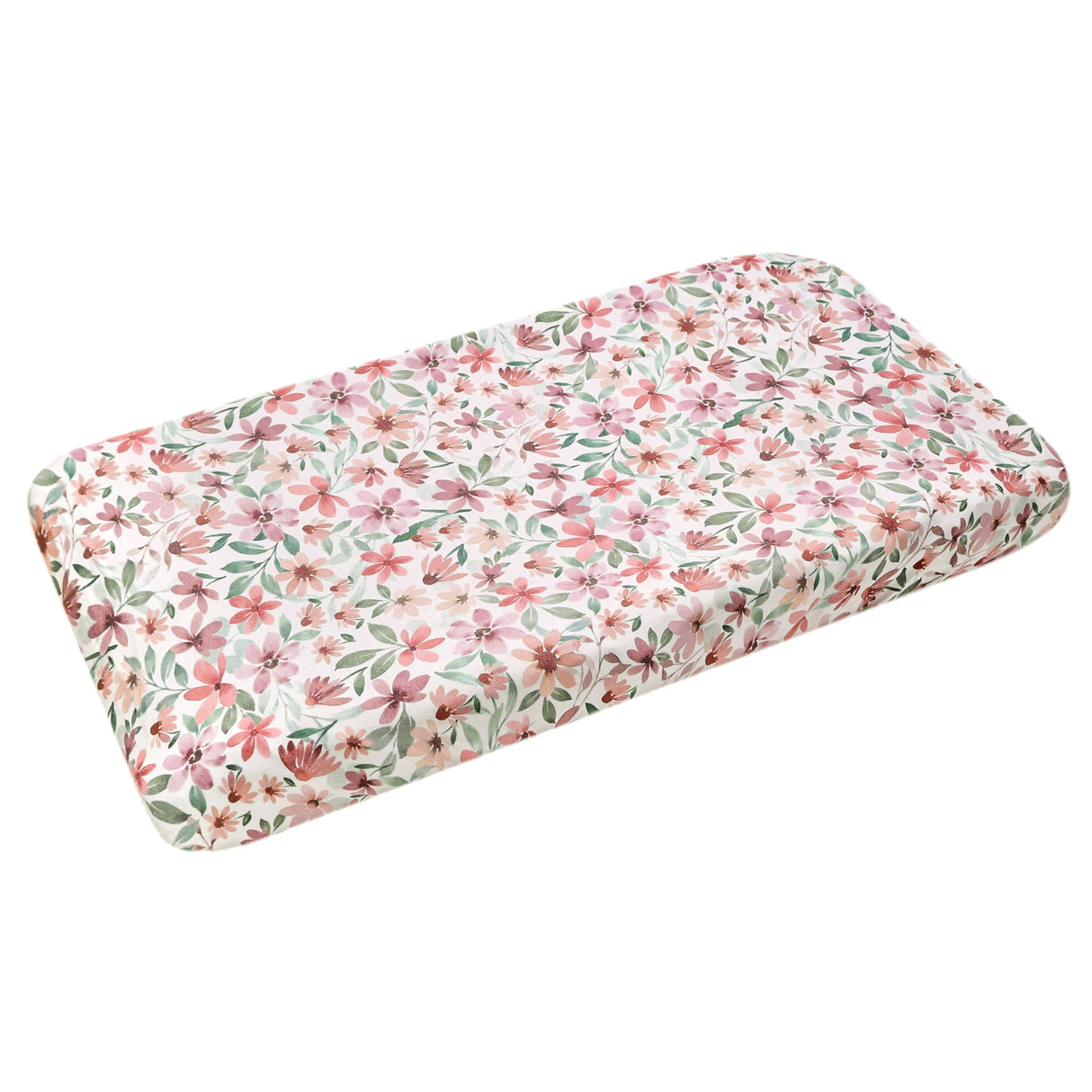 Premium Knit Diaper Changing Pad Cover- Natalie by Copper Pearl