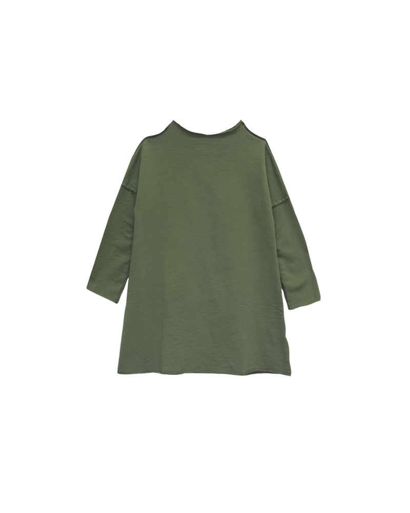 French Terry Pullover Dress- Harvest by Go Gently Nation