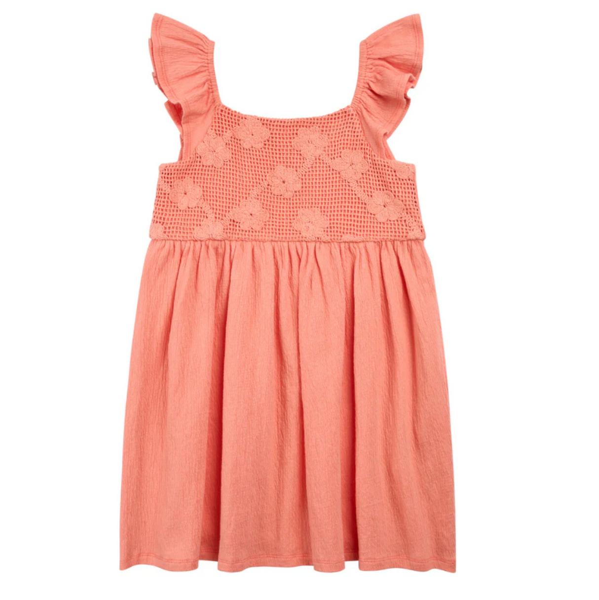 Sleeveless Knit Dress- Coral by Miles the Label