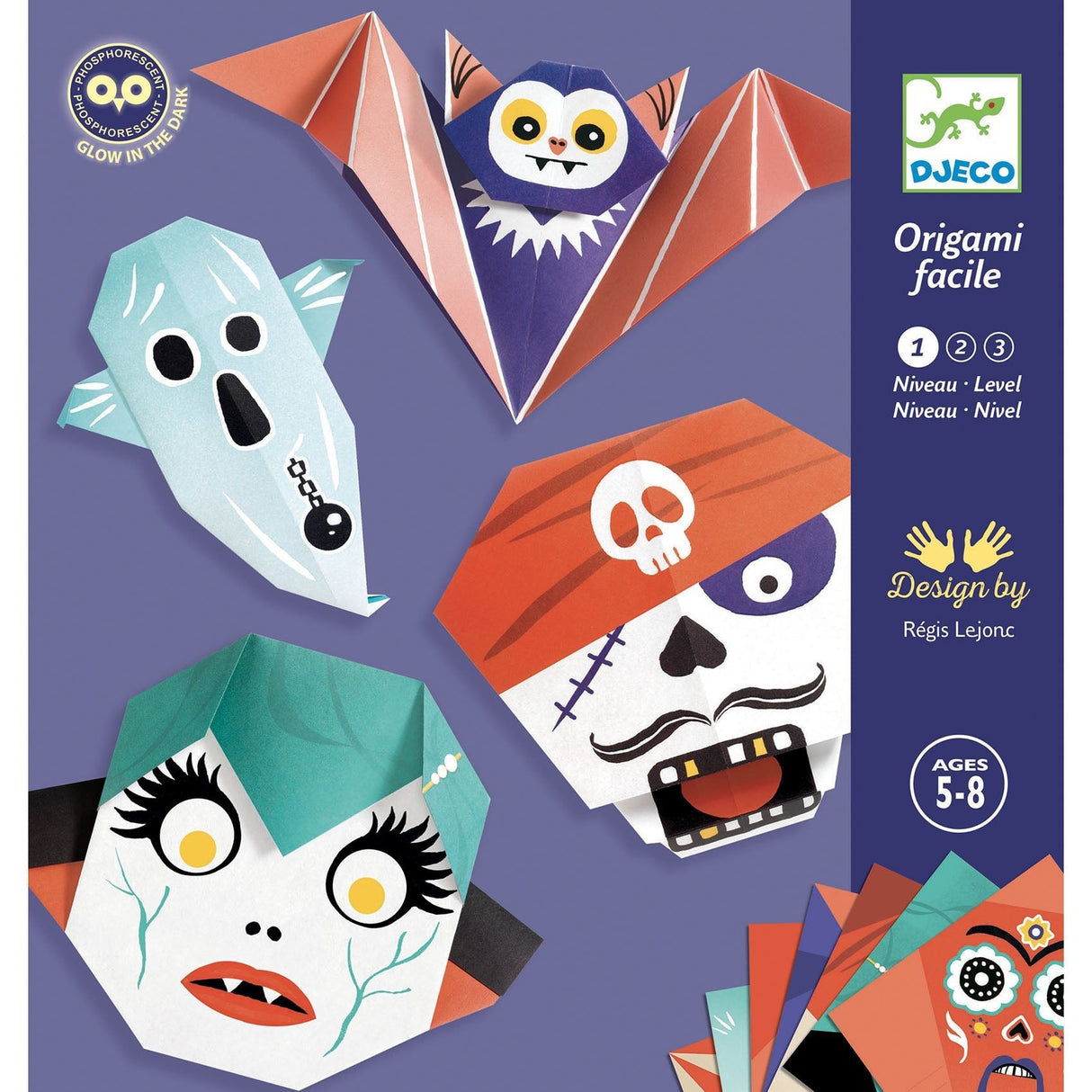 Shivers Origami Paper Craft Kit by Djeco