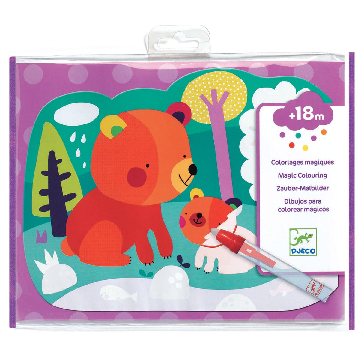 Paint with Water - Hidden in the Woods by Djeco