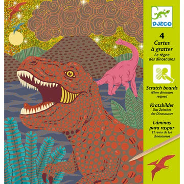Scratch Cards - Dinosaur by Djeco