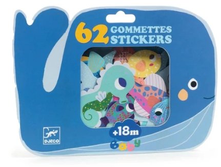 PG Baby Stickers Sea Animals by Djeco