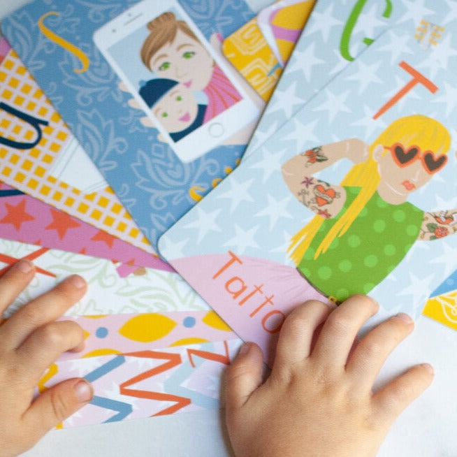 Not Your Momma's Alphabet Cards by Helmsie