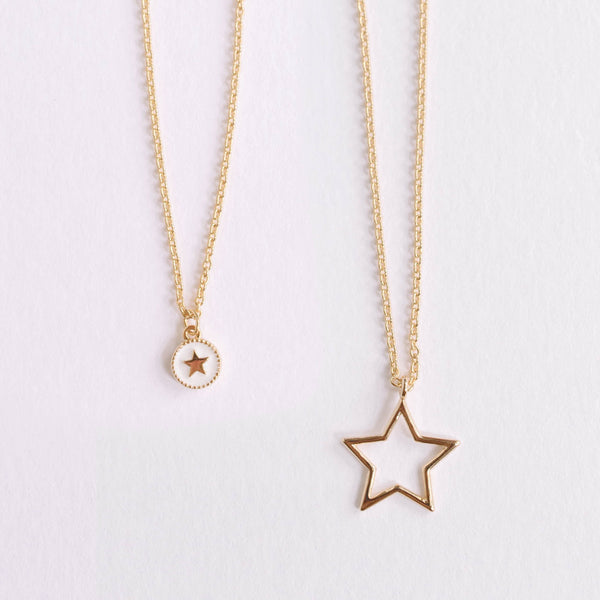 Mama & Me Star Necklace Set by Helmsie