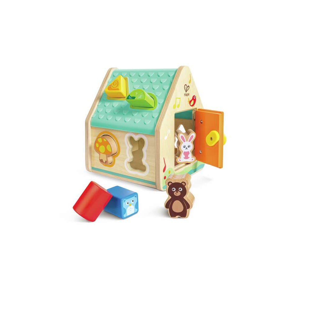 Critter House Shape Sorter by Hape