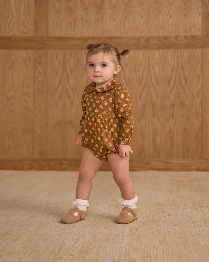 Cora Romper || Golden Fleur by Rylee + Cru