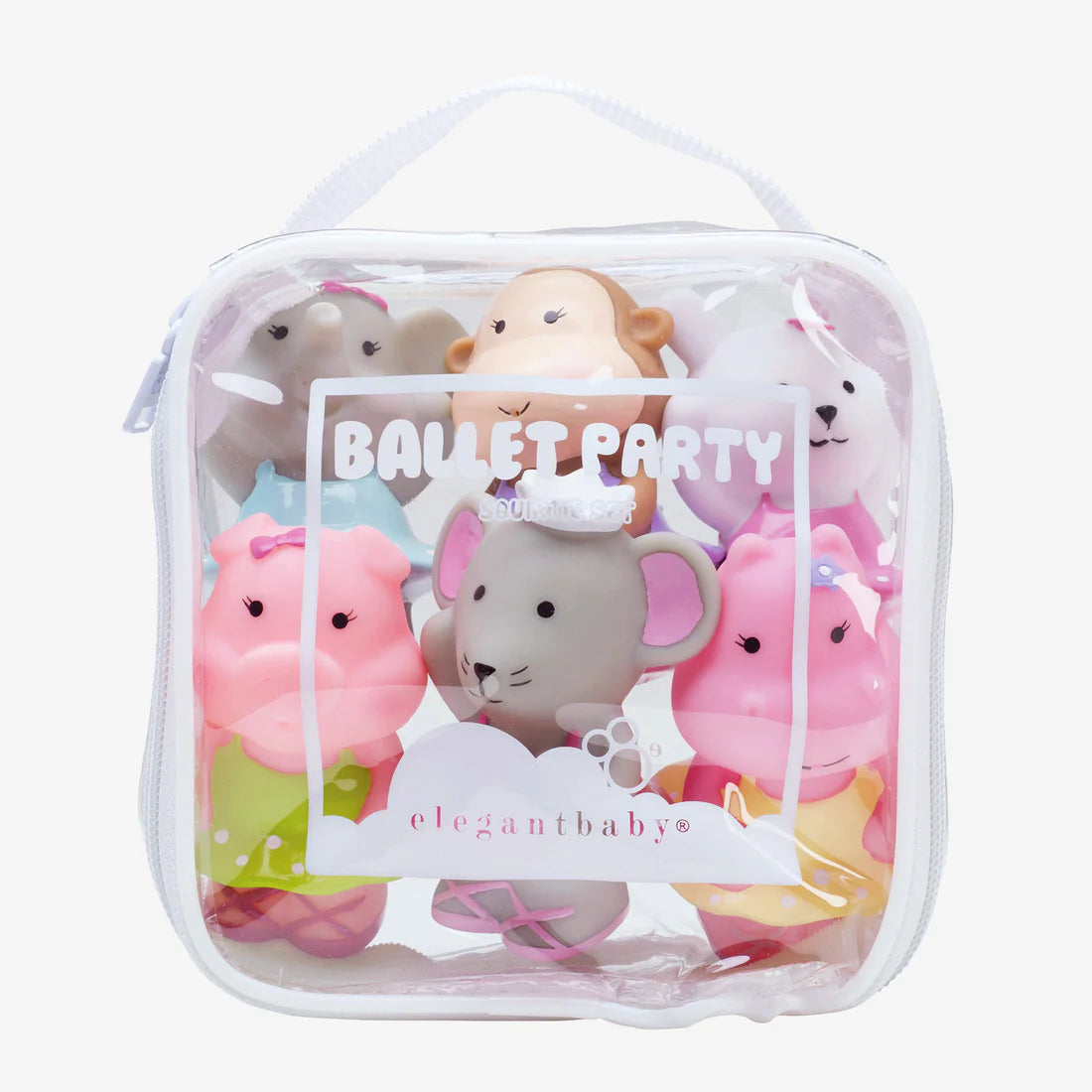Ballet Party Squirtie Baby Bath Toys by Elegant Baby