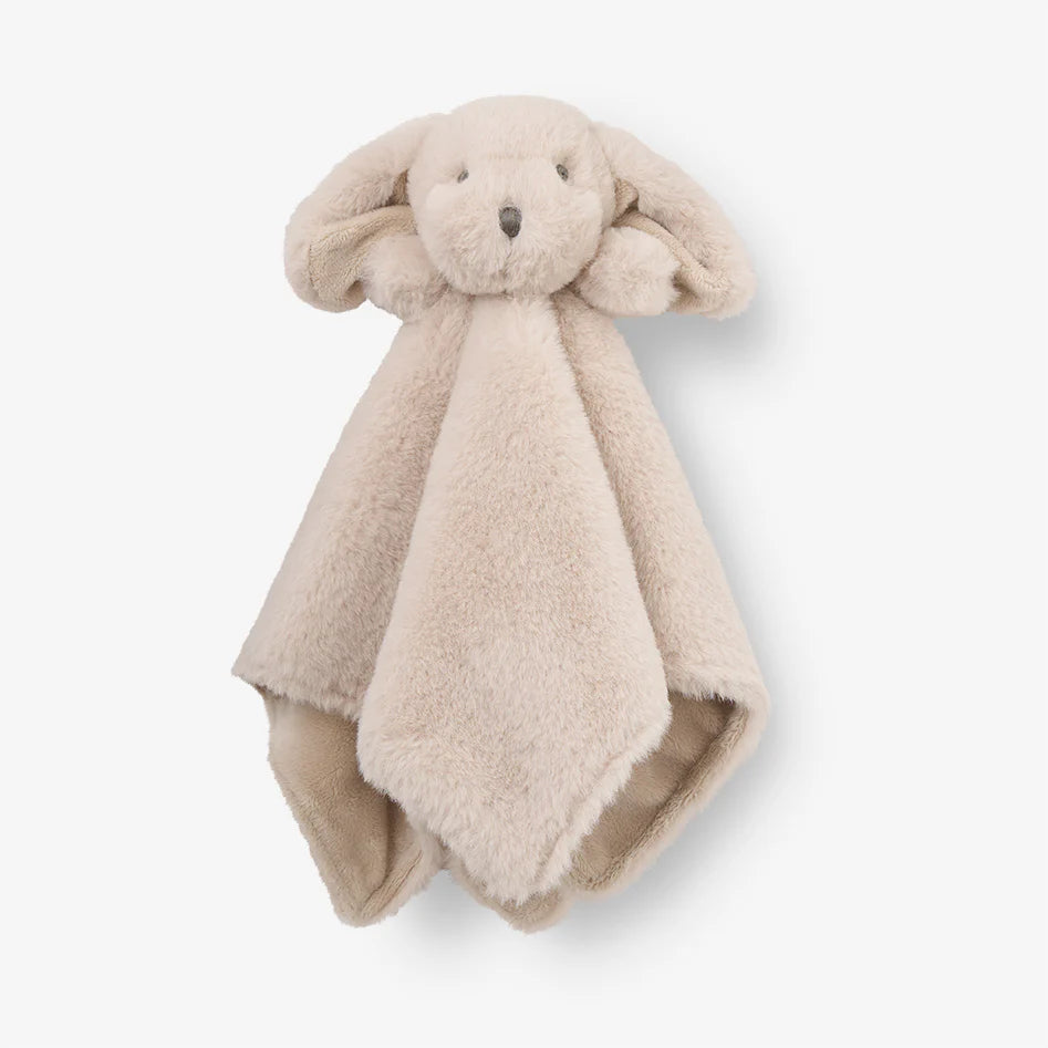 Brown Puppy Baby Security Blanket by Elegant Baby