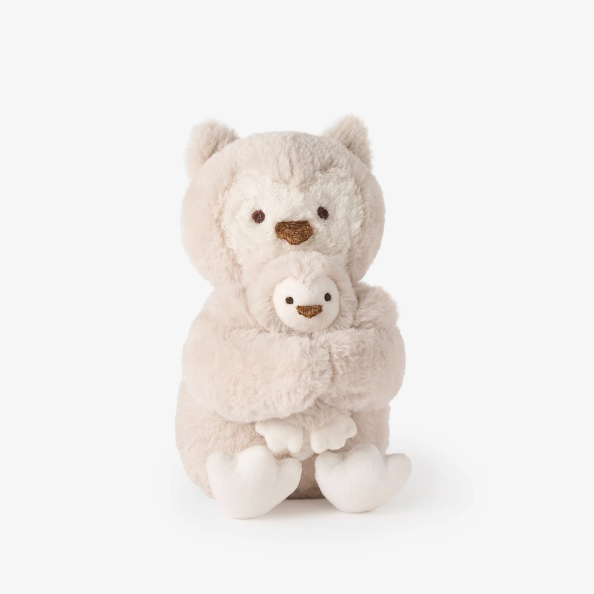 Mama + Baby Owl Plush Toy Set by Elegant Baby