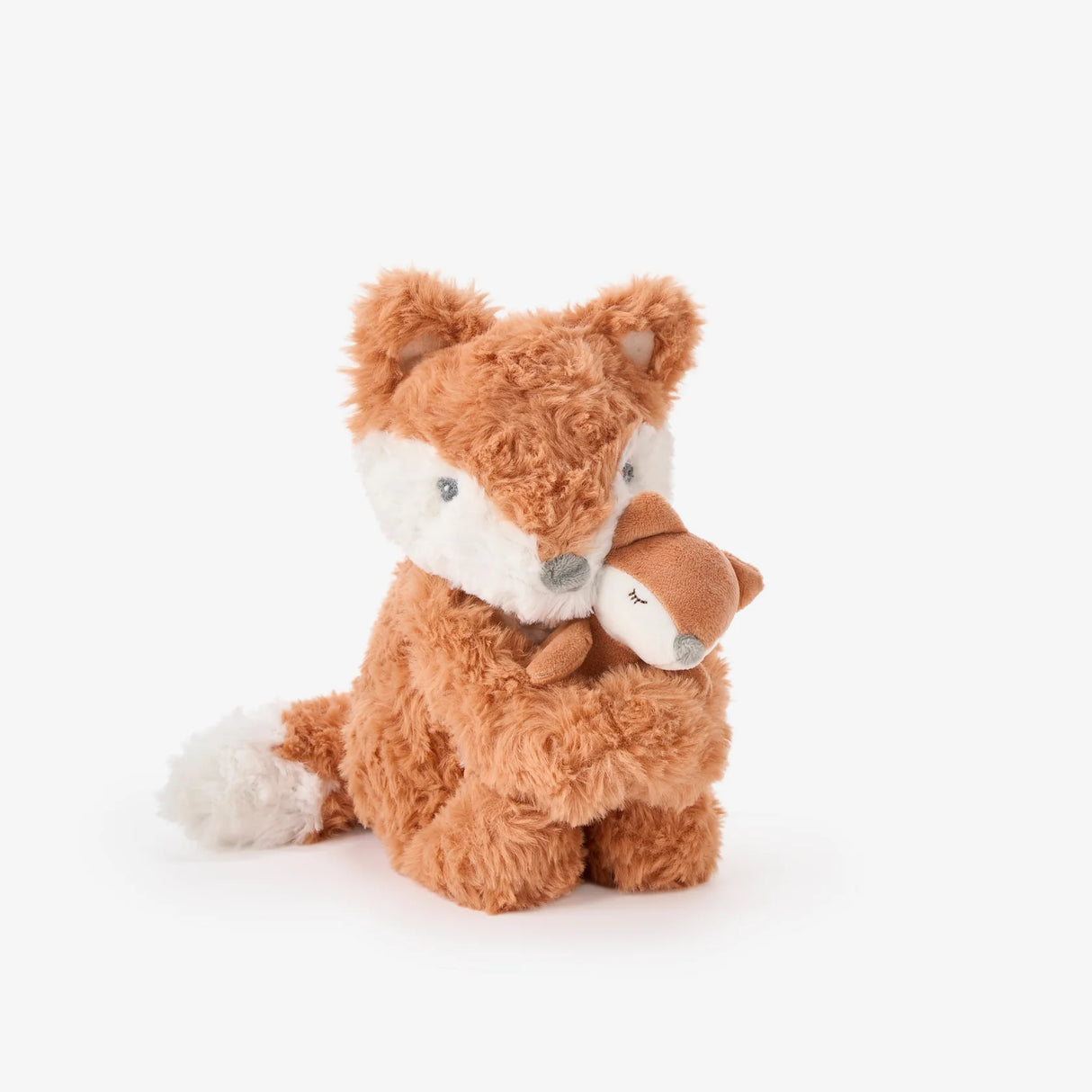 Mama + Baby Fox Plush Toy Set by Elegant Baby