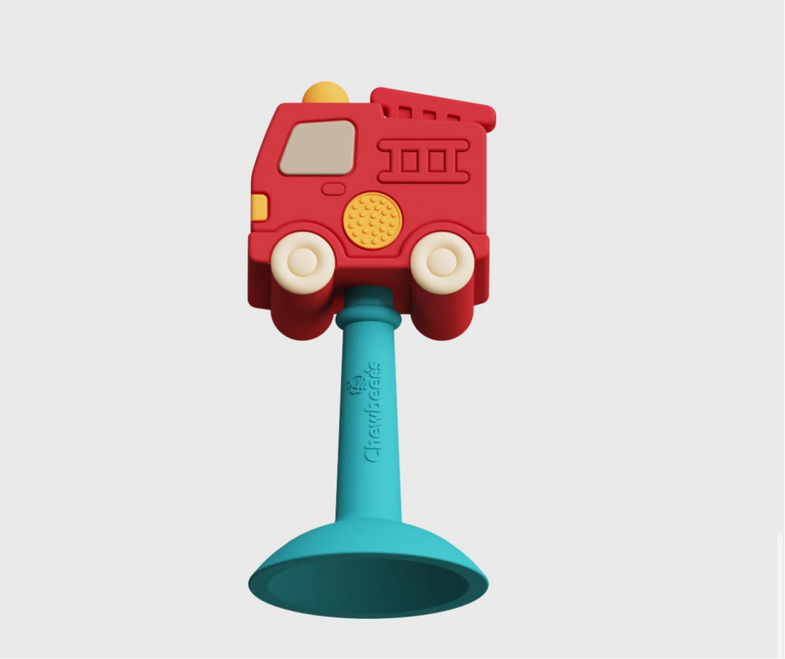 Fire Engine Rattle 2-in-1 by Chewbee's