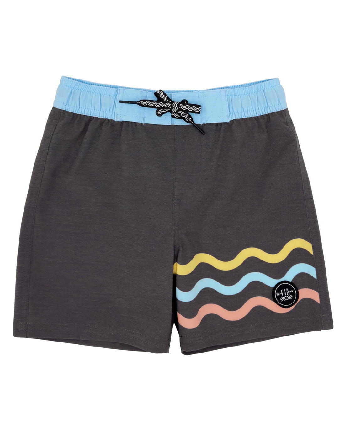 Wave Bound Boardshort in Lava Rock by Feather 4 Arrow