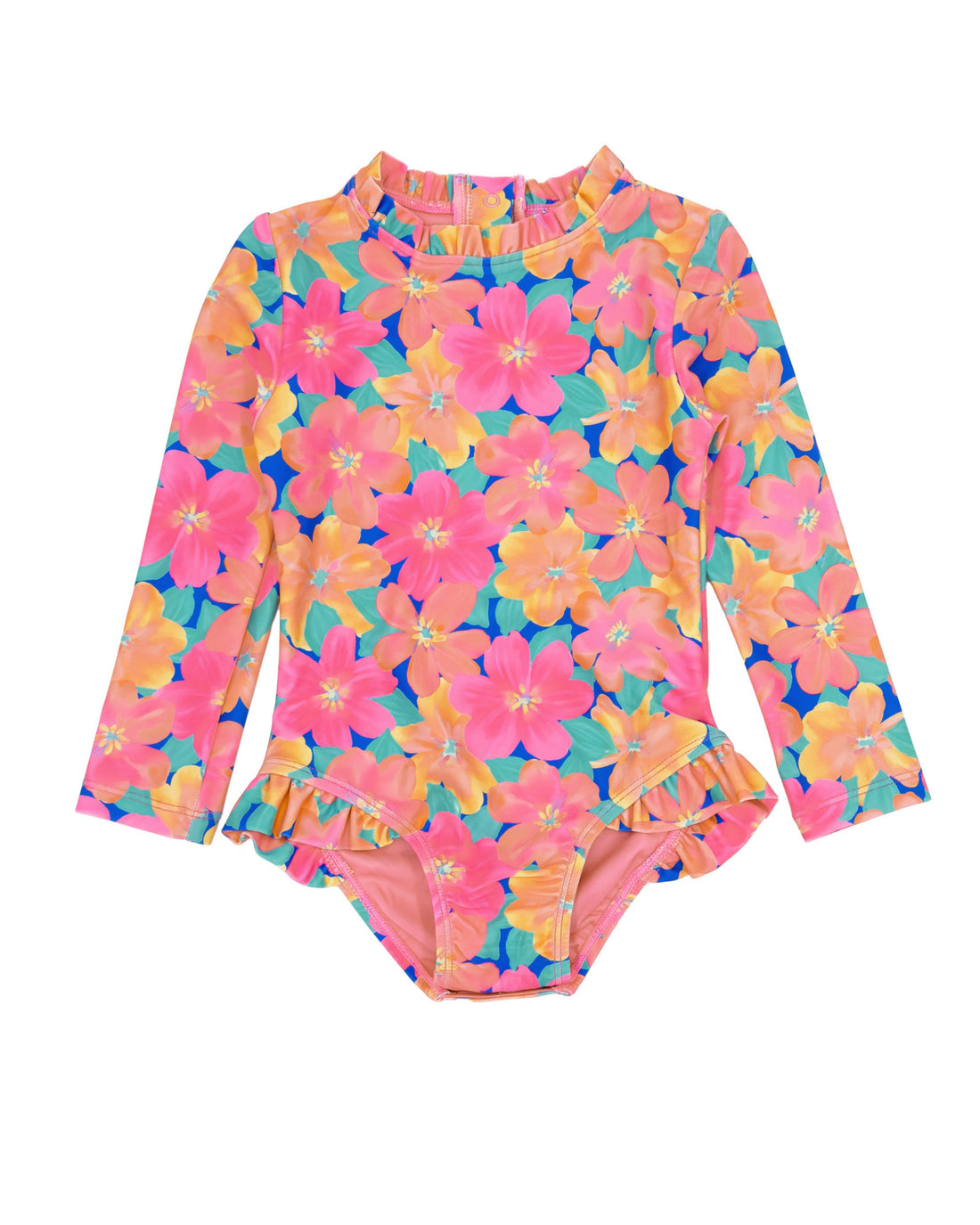 Frill Chaser Surf Suit in Pink Carnation by Feather 4 Arrow