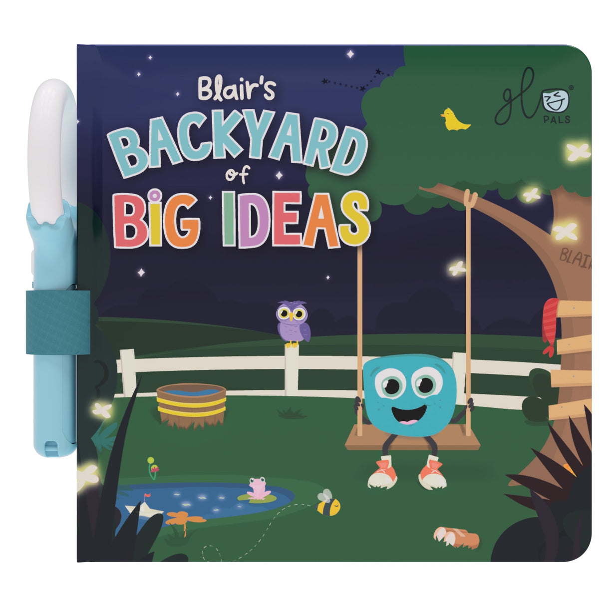Light up Library- Blair's Backyard of Big Ideas by Glo Pals