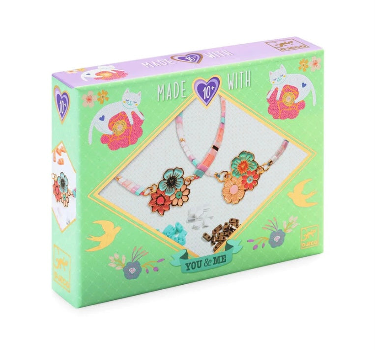 Made With You & Me- Tila & Flowers Bracelet Kit by Djeco