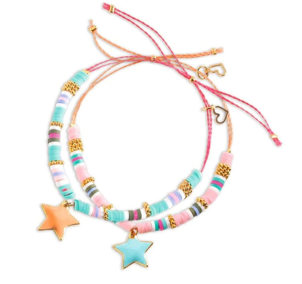 Made With You & Me- Star Heishi Bracelet Kit by Djeco