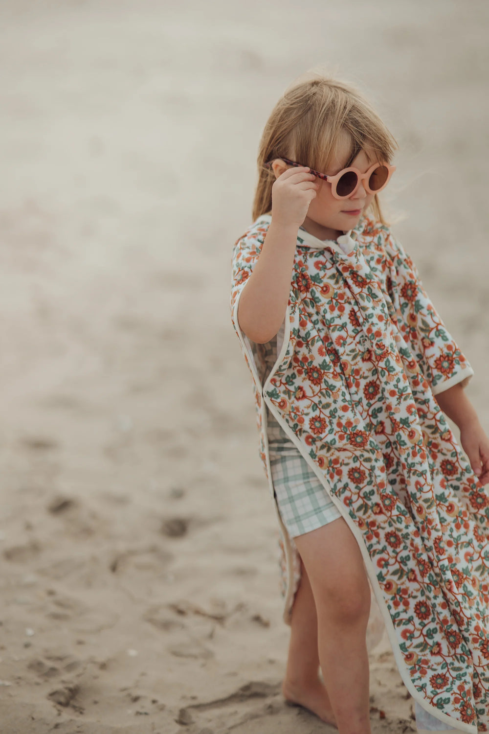 Original Round | Polarized Sunglasses | Blush Bloom + Tortoise by Grech & Co.