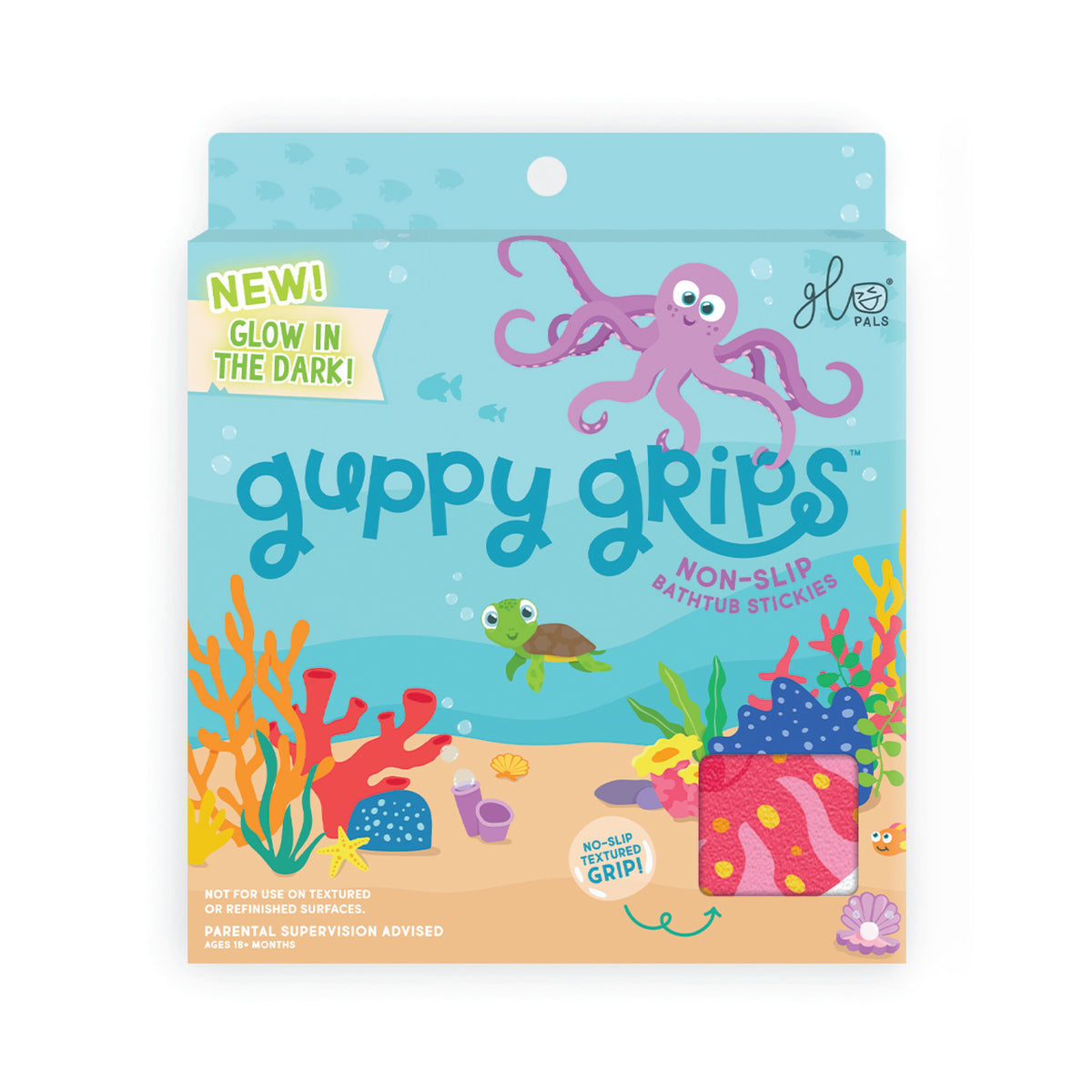 Glow-In-The-Dark Guppy Grips by Glo Pals