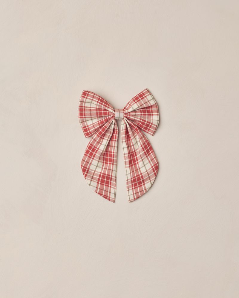Everly Bow | Holiday Tartan by Noralee