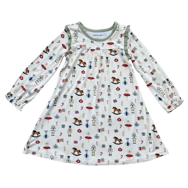 Girl's Night Gown- Nutcracker by Babysprouts