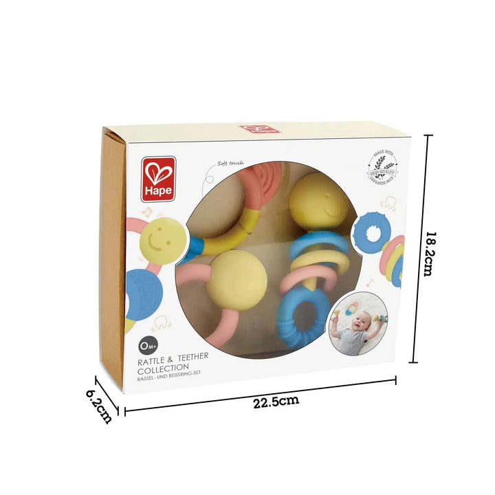 Rattle & Teether Collection by Hape