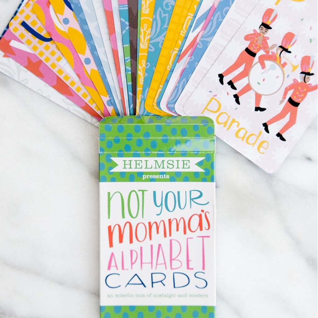 Not Your Momma's Alphabet Cards by Helmsie