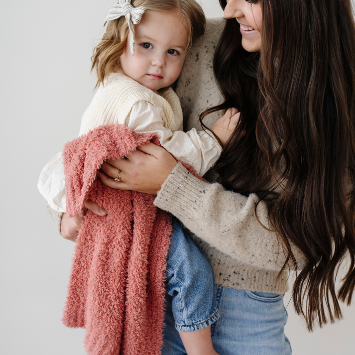 Bamboni Mini Blanket- Hibiscus by Saranoni