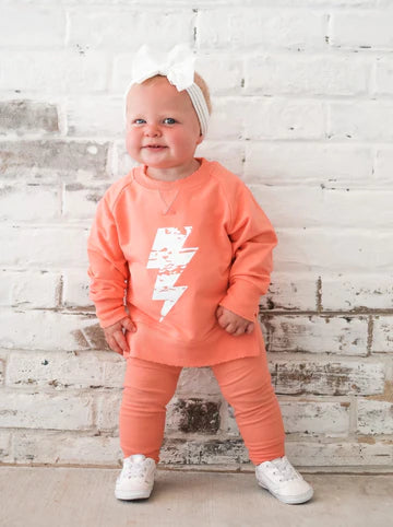 Neon Pullover - Desert Bolt by Little Bipsy