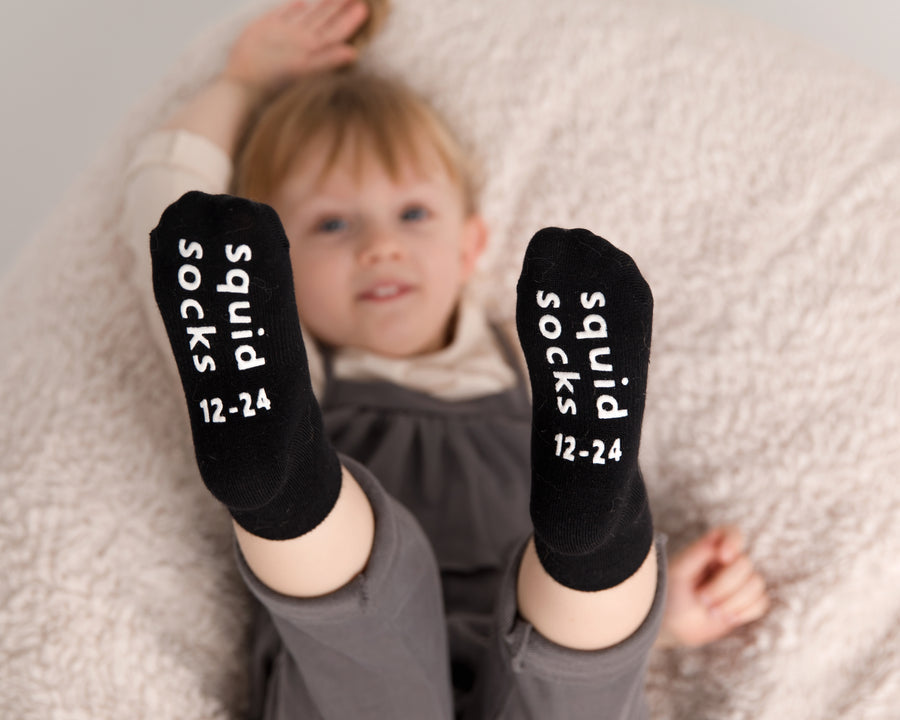 Coal Collection- Black by Squid Socks