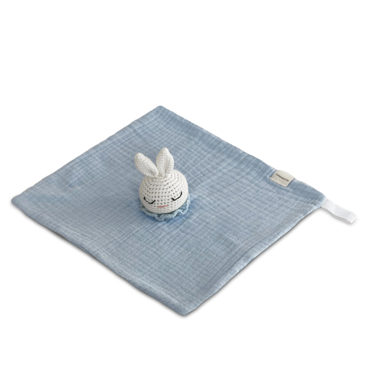 Snuggly Soft Baby Comforter Toy : Baby Blue by Cherubin Chic