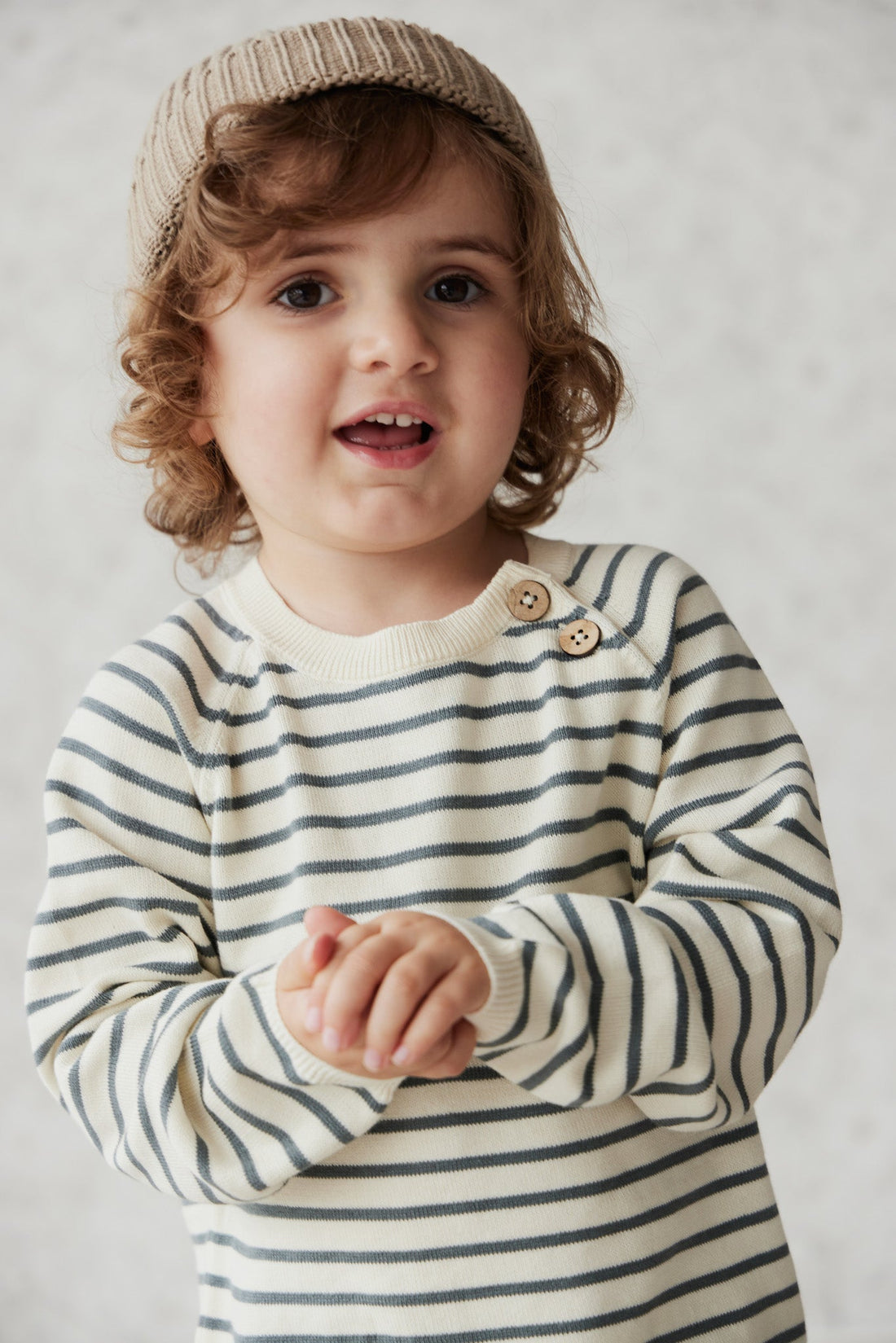 Jayden Jumper in Jayden Stripe by Jamie Kay
