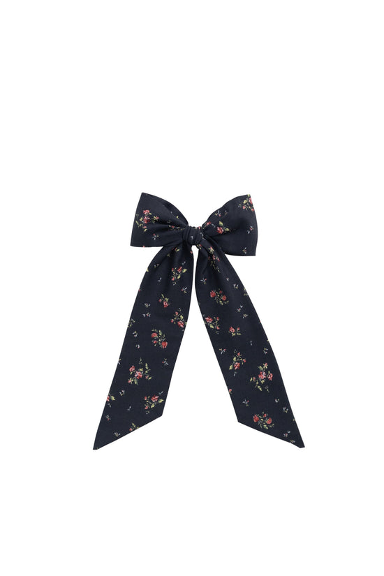 Organic Cotton Alora Bow - Bianca Noir by Jamie Kay