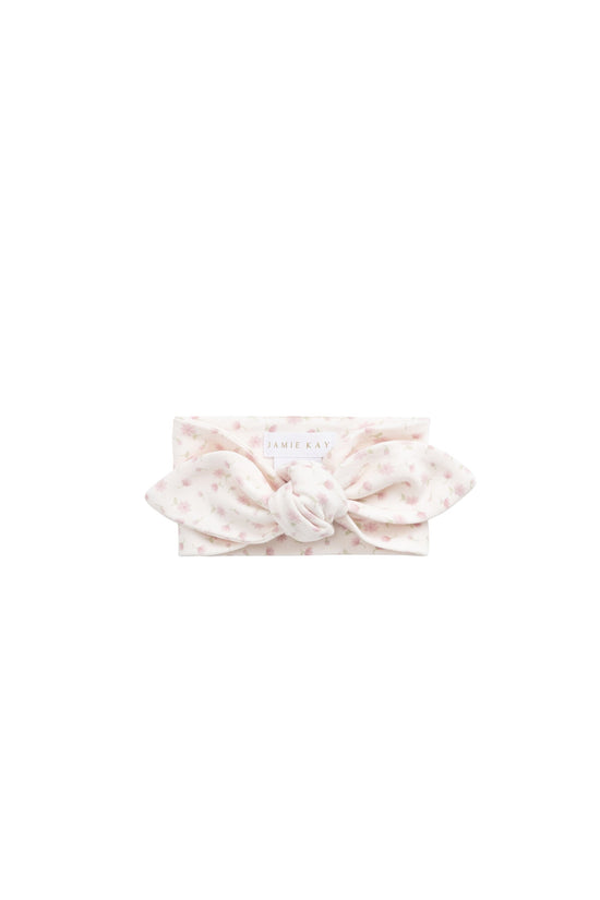 Organic Cotton Headband - Victoria Blush by Jamie Kay