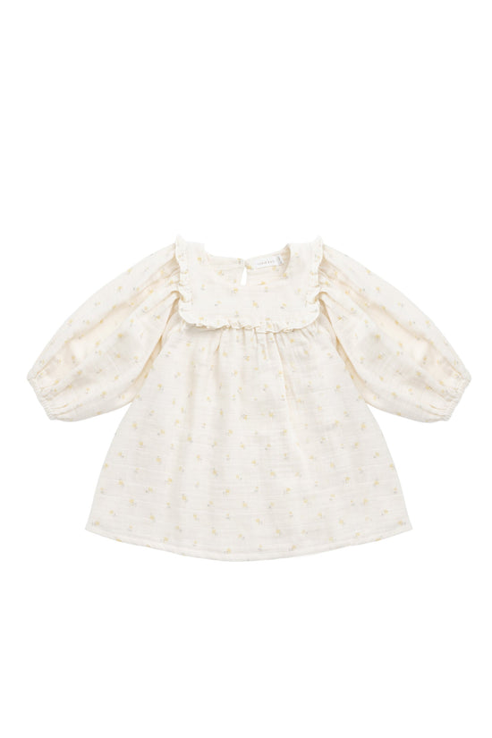 Organic Cotton Muslin Amira Dress - Vintage Ditsy by Jamie Kay