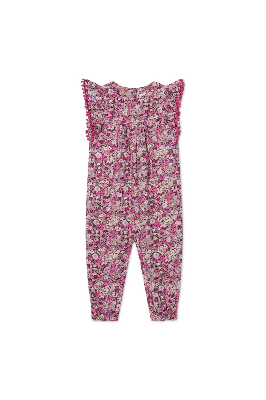 Organic Cotton Martha Playsuit - Garden Print by Jamie Kay