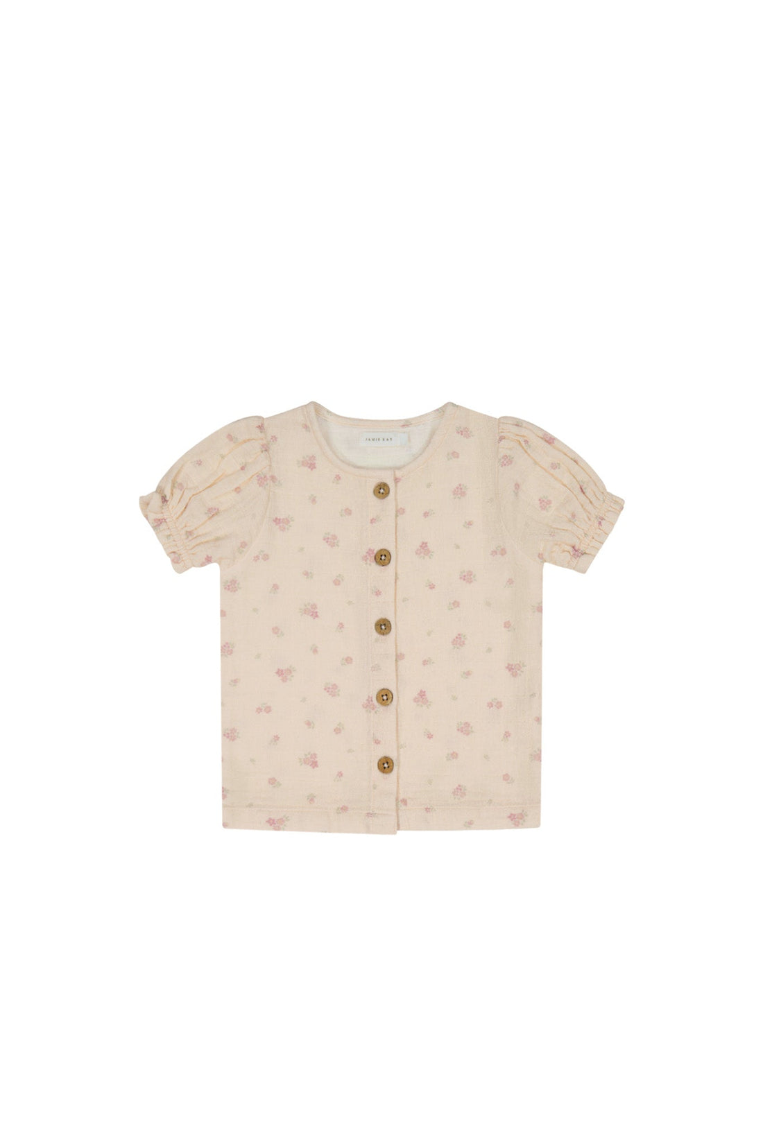 Organic Cotton Muslin Celine Top - Irina Shell by Jamie Kay