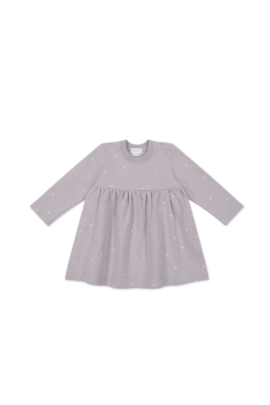 Organic Cotton Charlotte Dress - Annie Ditzy Violet Ice by Jamie Kay